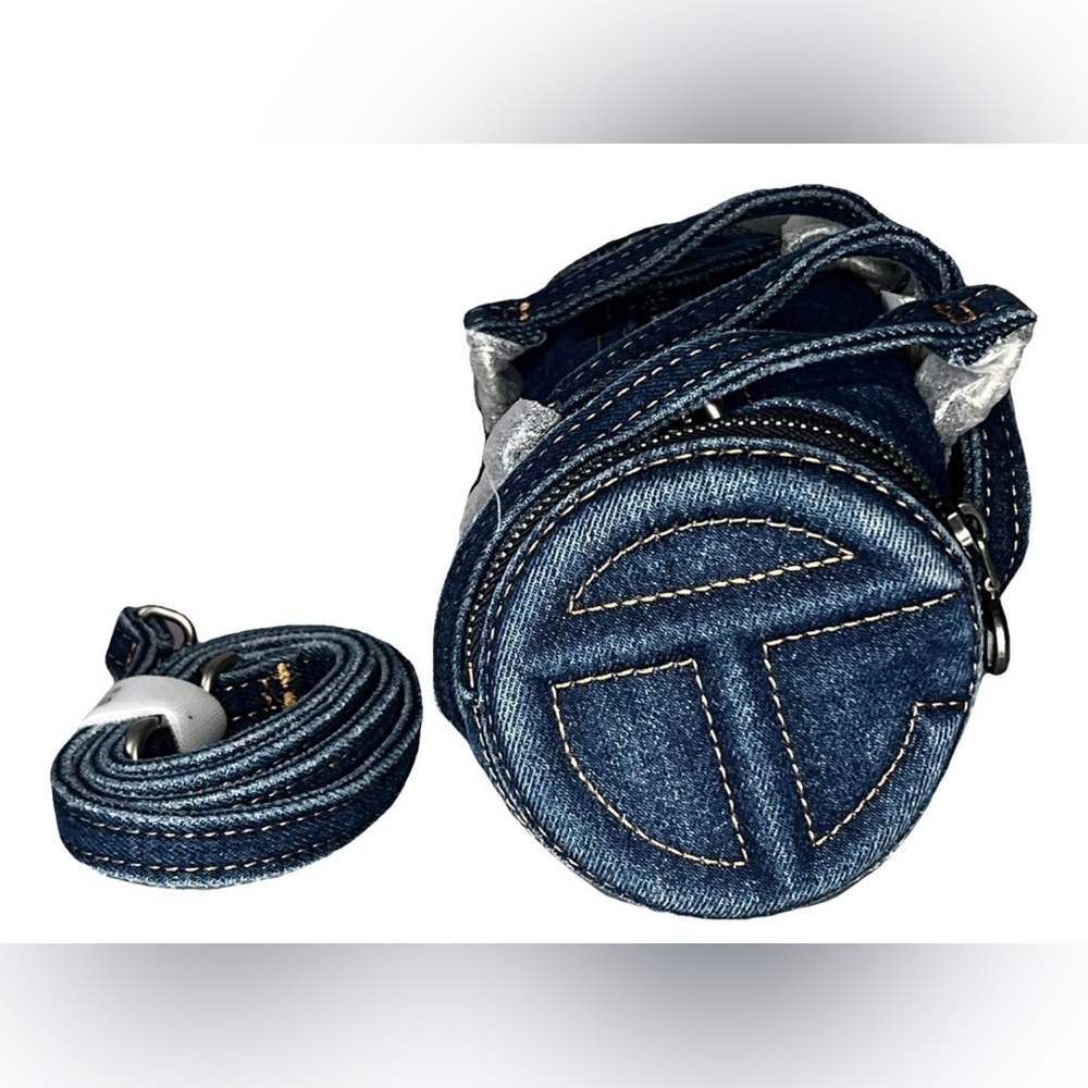 Telfar Small Denim Duffle - Picture 4 of 7